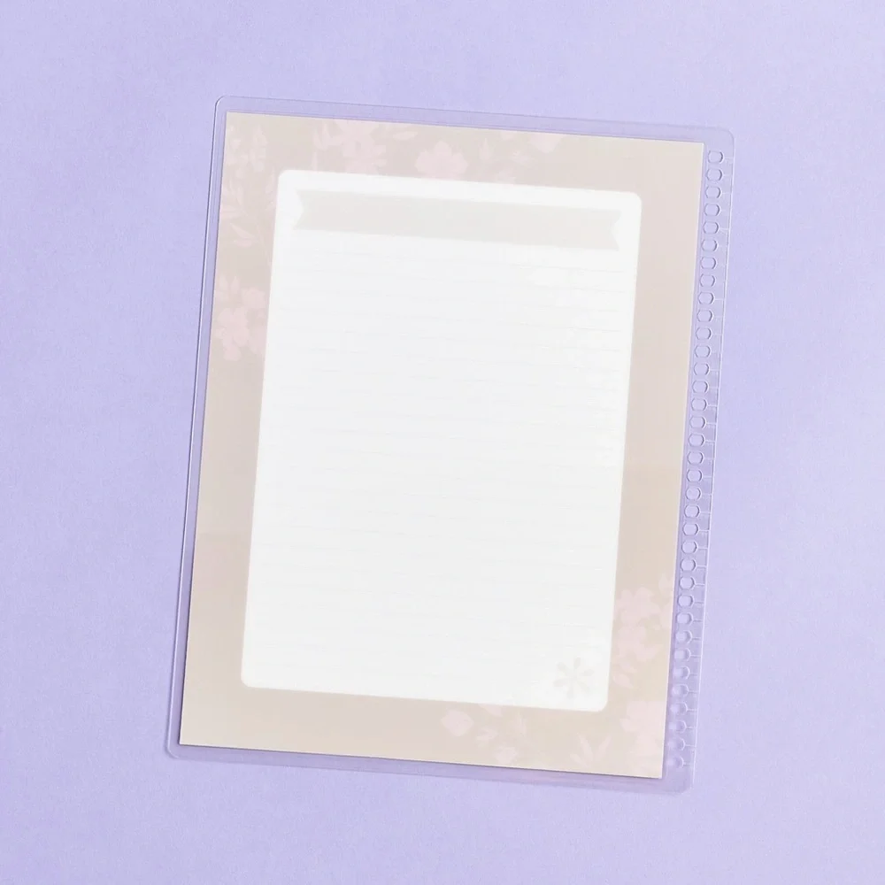 Erin Condren Rose Gold Metallic Garden Floral Interchangeable Cover